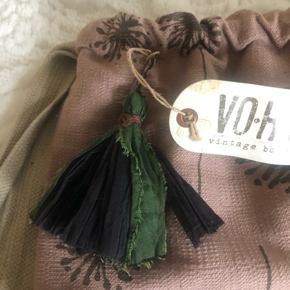 ENESCO VO-HO MODERN VINTAGE BOHO SHOULDER BAG/BACKPACK NWT main image 4